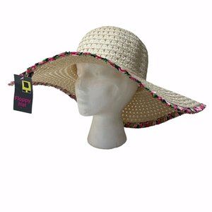 Women's Floppy Sunhat One Size Beach Pool Cruise
